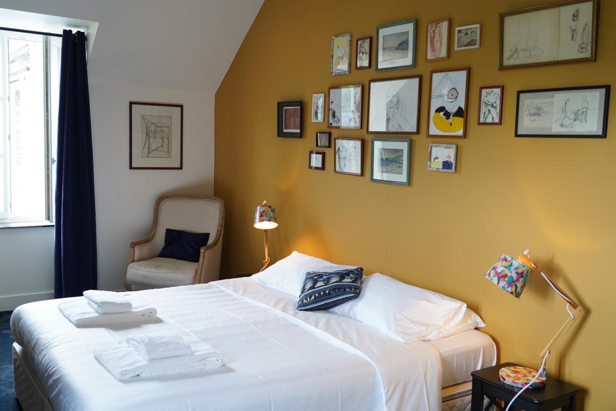 Hotel De La Houle Saint-Briac-sur-Mer Rom bilde